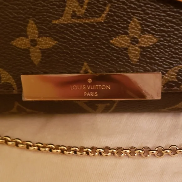 Louis Vuitton Favorite PM Monogram Canvas Crossbody Clutch NWT w/ Box Dust Bag - Picture 5 of 9
